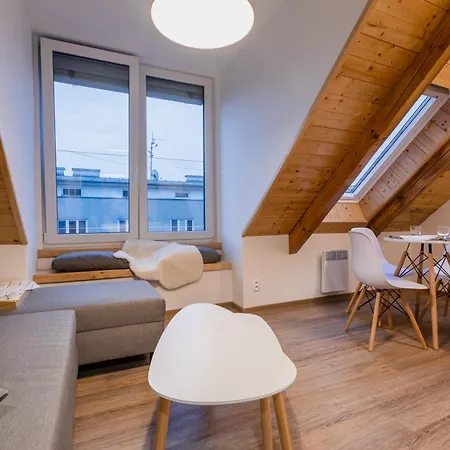 Romanticky Loft Parking U Hlavniho Nadrazi Lejlighed *